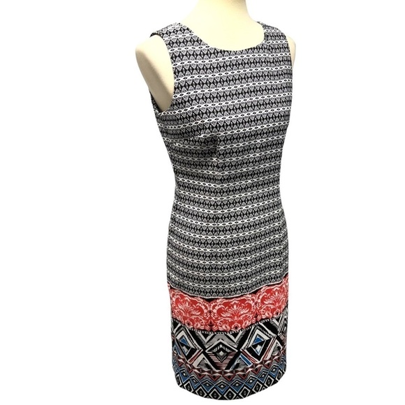 Mario Serrani Italy Printed Sleeveless Sheath Dress - Picture 13 of 16